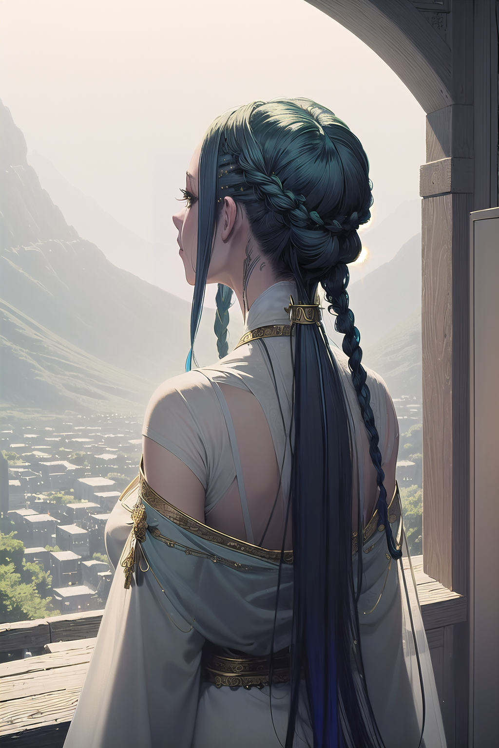 00803-6255128-from behind, (masterpiece, best_quality, ultra-detailed, immaculate_1.3), epic, illustration, welcoming, 1girl, priestess, elf,.png